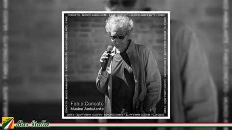 Fabio Concato Musico Ambulante Ft Andrea Zuppini Youtube Music