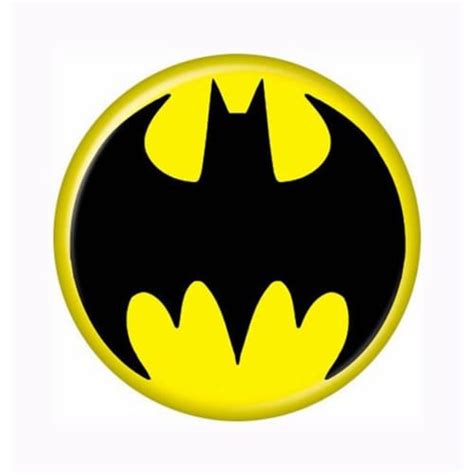 Batman Batman Button Symbol Button Costume, Medium - Kroger