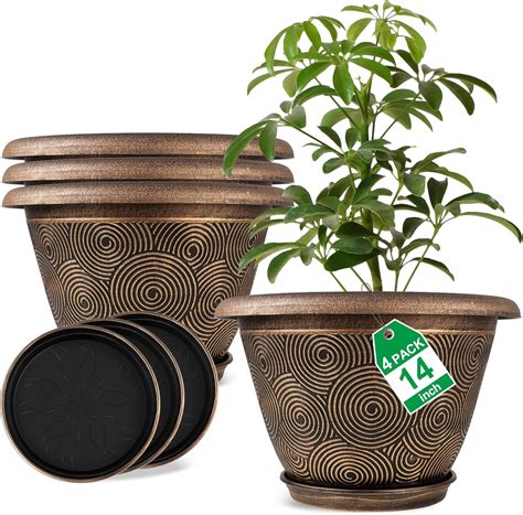 amazoncom fodetyff   large planter pot  plants indoor