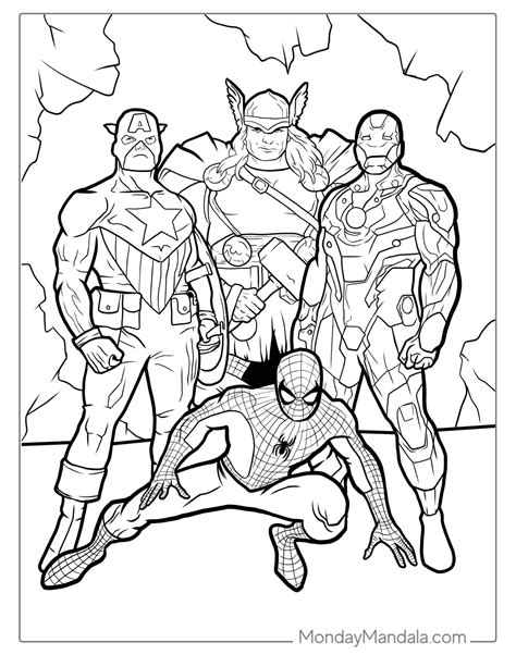 Spider Man Coloring Pages Free Pdf Printables Artofit