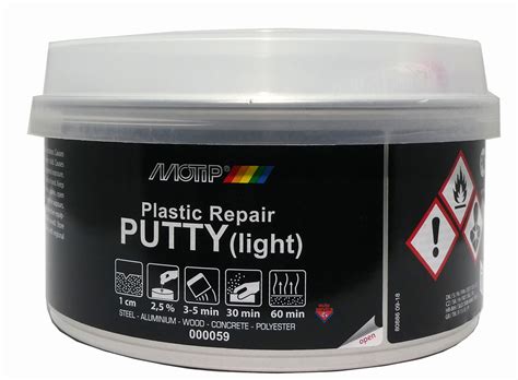 Motip Plastic Putty Léger 420 Gr Carrosserie Chez Auto Service
