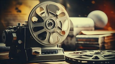 Premium Photo | Old film projector