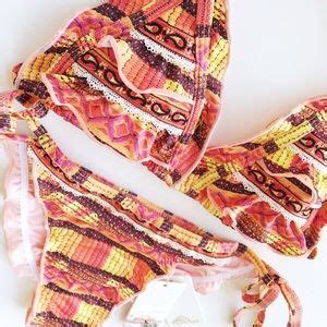 Agua Bendita Swim Nwt Agua Bendita Swimwear Bikini Set Bathing Suit