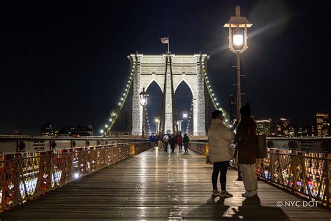 NYC DOT Projects, Including Historic Restoration of the Brooklyn Bridge ...