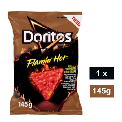 Zim Zone DORITOS FLAMIN HOT MASALA CORN CHIPS G