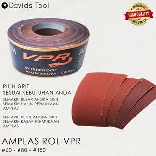 Jual Amplas Roll Ampelas Kertas Tembok Kayu Vsm Shopee Indonesia