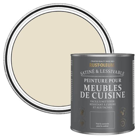 Rust Oleum Peinture pour Meubles de Cuisine Satin Écume 750ml