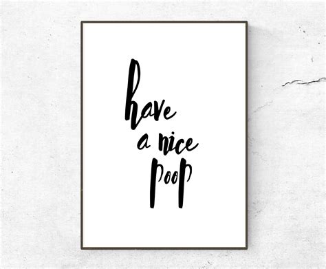 Have A Nice Poop Funny Ts Toilet Humour Poo Ts Etsy