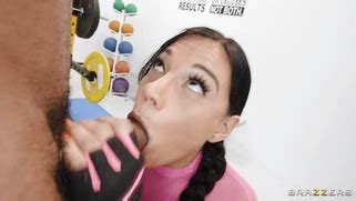 Mona Azar Is Sucking Huge Black Shaft At The Gym Porn Movies 3Movs