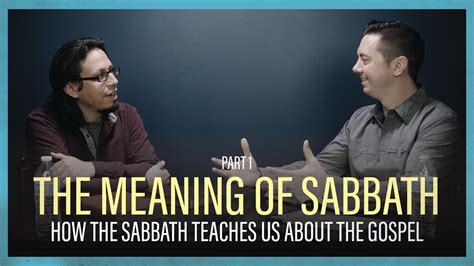 Meaning Of The Sabbath Part 1 Nasseralqahtani Youtube