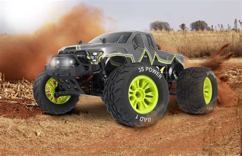 Reely Bad 1 Brushless 1:10 RC model car Electric Monster truck 4WD 100% ...