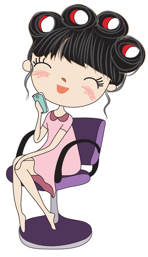 Cliparts from Anna Brunette girls Девушки брюнетки PNG