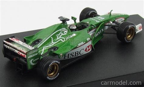 MATTEL HOT WHEELS 26752 Scale 1 43 JAGUAR F1 R1 N 8 SEASON 2000 E IRVINE GREEN MET WHITE