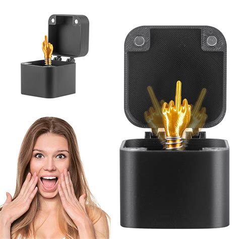 Middle Finger in a Box, Middle Finger Gifts Middle Finger Gift Box