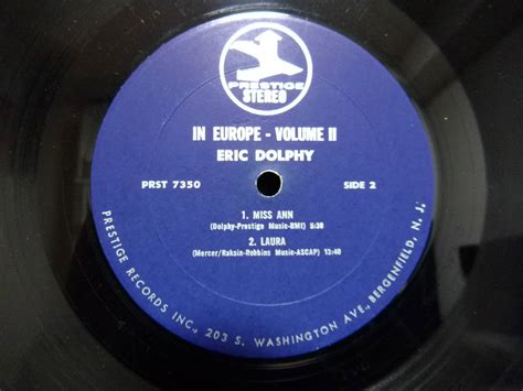 Yahoo Rvg Eric Dolphy In Europt Vol