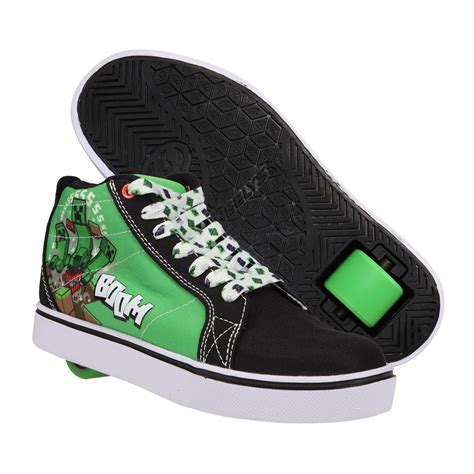 minecraft  heelys mid top racer  mid
