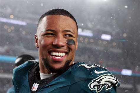 Eagles running back Saquon Barkley reveals engagement to college ...