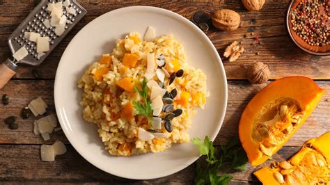 Recette Risotto Au Potimarron Et Aux Noisettes