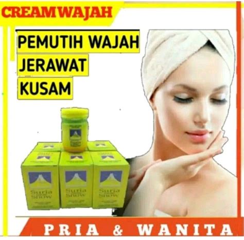 Suria Snow White And Soft Cream Lazada Indonesia