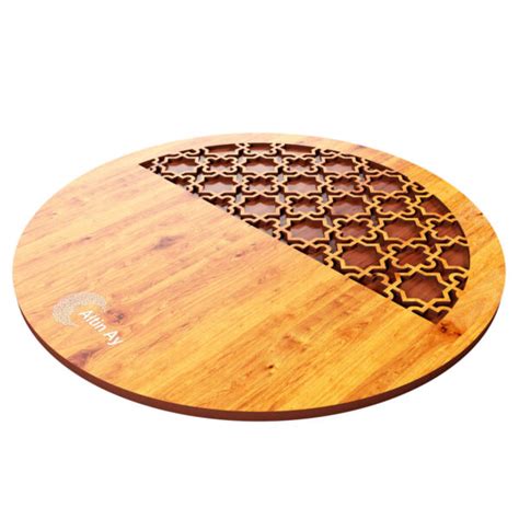 Wooden Trivet With Arabesque Design For Hot Pot ShopiPersia