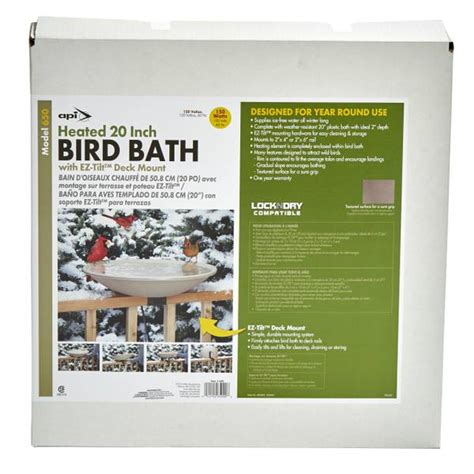 Allied Precision 20 Heated Bird Bath 650 Blains Farm And Fleet