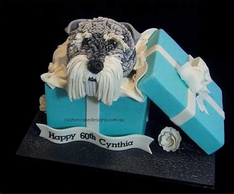 Pet Schnauzer Birthday Cake - Decorated Cake by Custom - CakesDecor