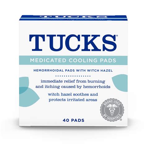 Tucks Medicated Pads 40 Ct