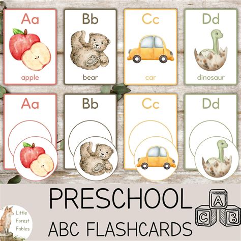 alphabet flashcards  preschool alphabet letter flash cards  kids