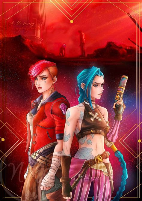 Jinx And Vi Fan Art