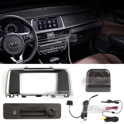 Gps Front Dash Center Fascia Audio Camera Cover For Kia 2016 18 Optima