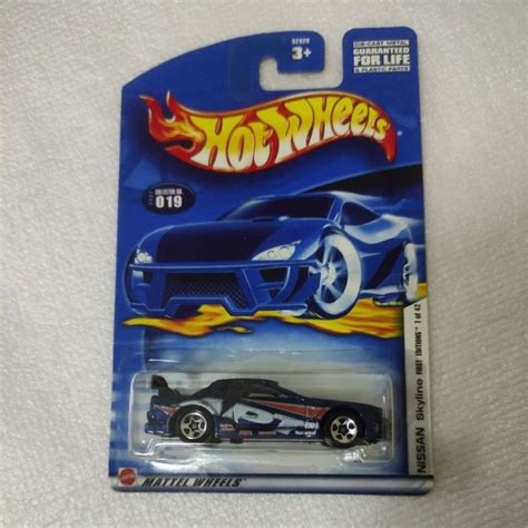 Hot Wheels Nissan Skyline GTR R32 APT Collector No 019 HW First Editions 2002 JDM US Card