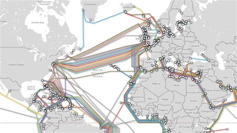 Map Of The Internet Cables