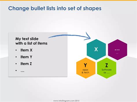 Infographics Text Lists Powerpoint diagrams | PDF | Technology & Computing
