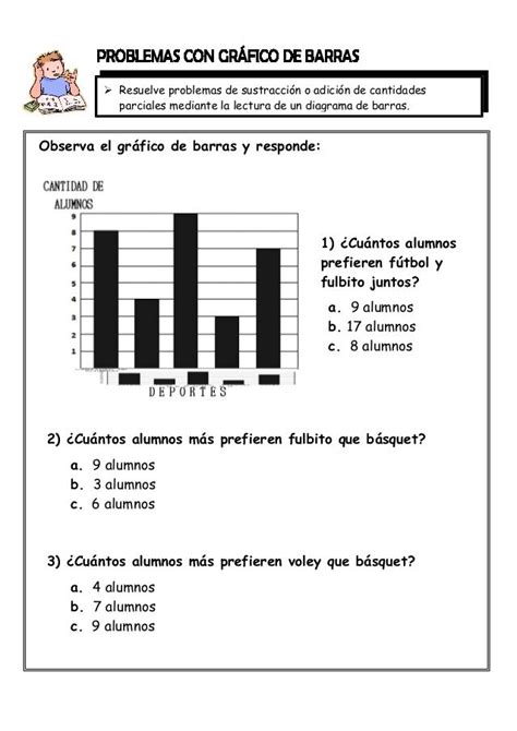 Ficha De Grafico De Barras Para Segundo De Primaria Images And Photos