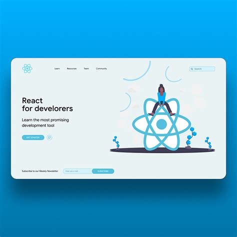 react learning  andrey chernysh  dribbble