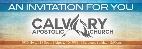 Calvary Apostolic Church Logo Design On Behance