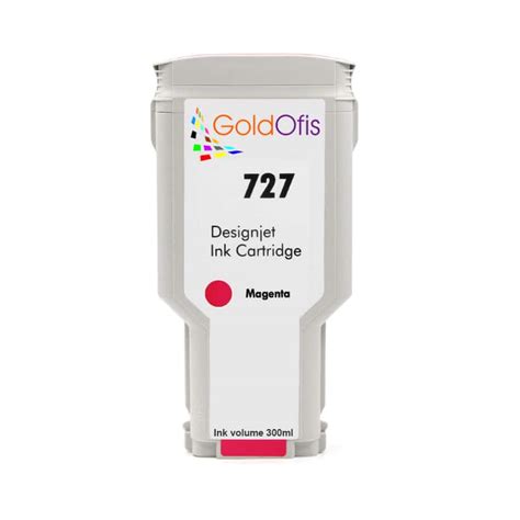 HP 727 Magenta Muadil Kartuş