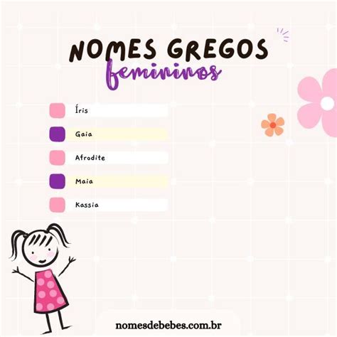 Nomes Gregos Feminino - Nomes gregos Femininos