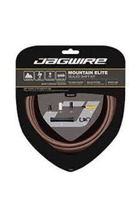 Jagwire Road Elite Sealed Shift Kit Frozen Coffee