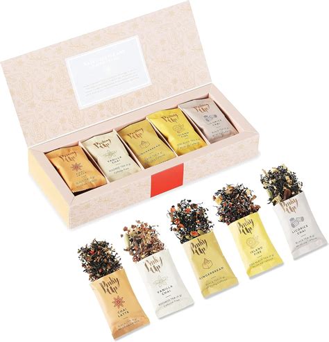 Amazon.com: Pinky Up Chai Tea Gift Sampler, Variety Tea Packets of