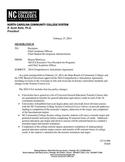 Comprehensive Articulation Agreement 8