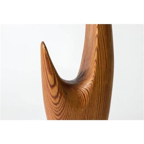 Pine And Teak Sculpture By Johnny Matsson Wood Sculpture Art