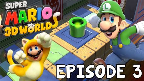 Lets Play Super Mario 3d World Episode 3 Nintendo Wii U Français Fr