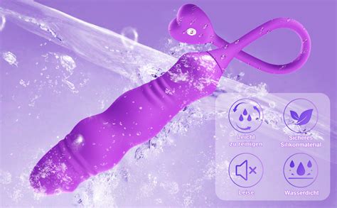 G Punkt Dildo Vibrator Mit Stoßfunktion EATFEED Leise Stoss Vibration Für Frauen Teleskop