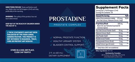 prostadine canada official website healthy urinary system