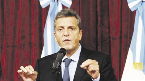 Sergio Massa Tenemos Que Construir Acuerdos De Largo Plazo Entre