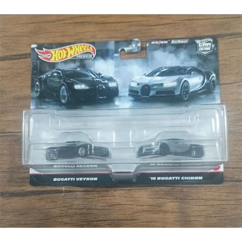 Jual Hot Wheels Twin Pack Bugatti Veyron Chiron Shopee Indonesia