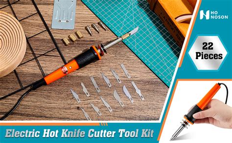 Amazon Pieces Electric Hot Knife Cutter Tool Kit Include Heated Knife Plastic Cutter