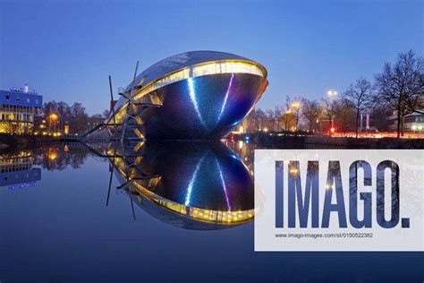 Science Center Universum In The Evening Technology Centre Bremen