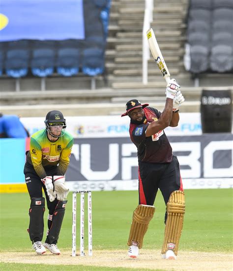 Kieron Pollard Hits A Six Espncricinfo